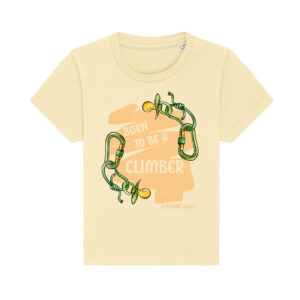 BORN TO BE A CLIMBER - baby T-shirt